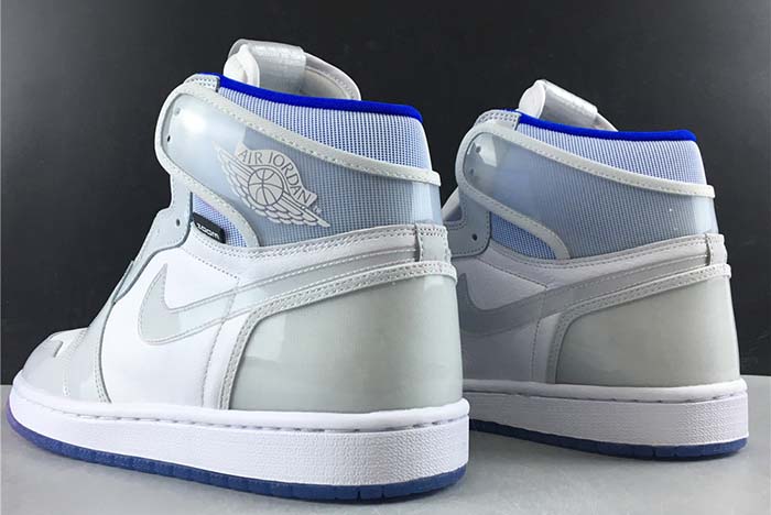 Air Jordan 1 Retro High Zoom White Racer Blue CK6637-104