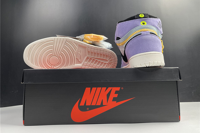 Air Jordan 1 High Switch Purple Pulse CW6576-500