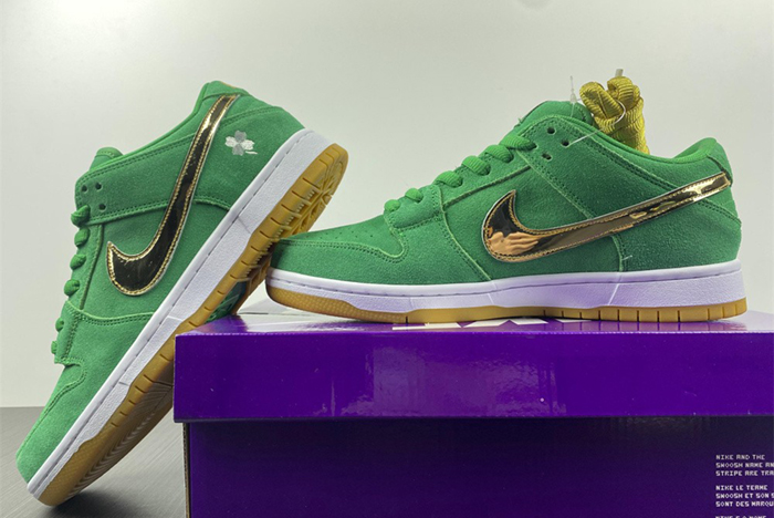 Nike SB Dunk Low “St.  Lucky Green BQ6817 303