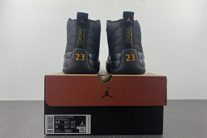 Air Jordan 12 Black Taxi  CT8013-071