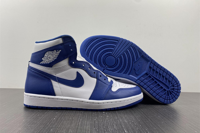 Air Jordan1 Retro Stom Blue 555088-127