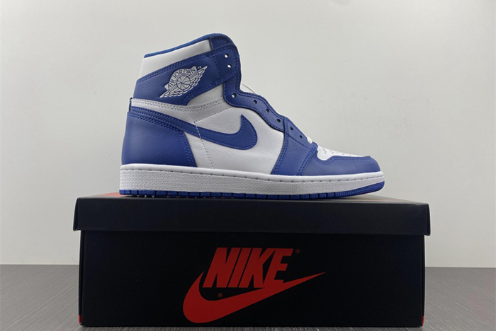 Air Jordan1 Retro Stom Blue 555088-127