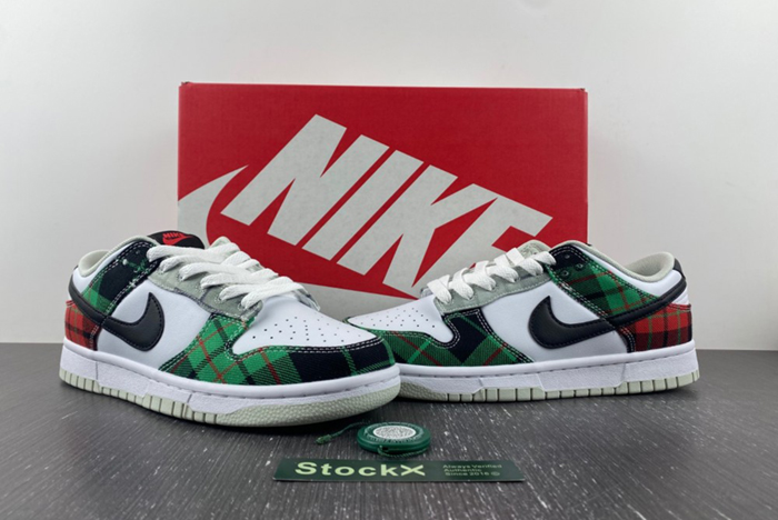 Nike Dunk Low “Plaid”  DV0827-100