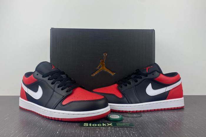 Air Jordan 1 Low “Alternate Bred Toe”  553558-066