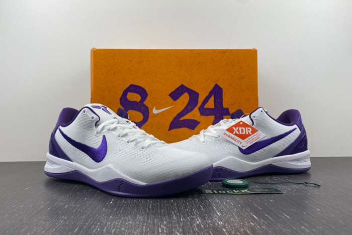 Nike Kobe 8 Protro “White Court Purple”  FQ3549-100