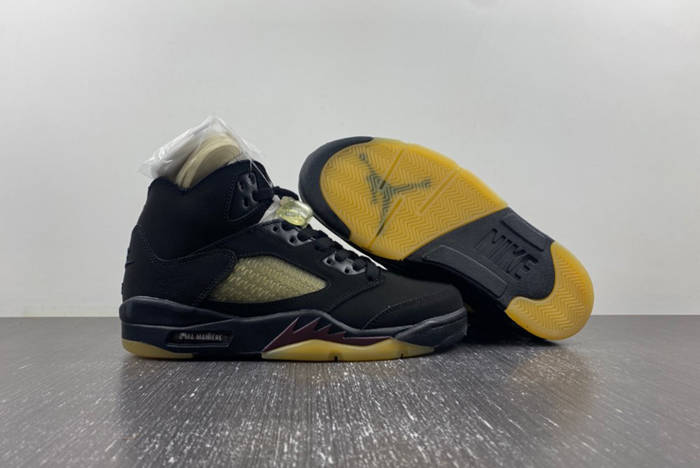 A Ma Maniére x Air Jordan 5 “Black” FD1330-001y
