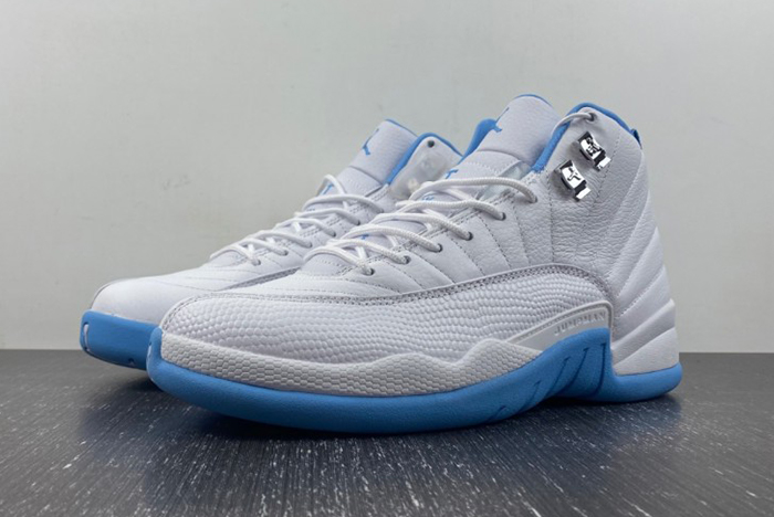 Jordan 12 Retro White University Blue  308243-142