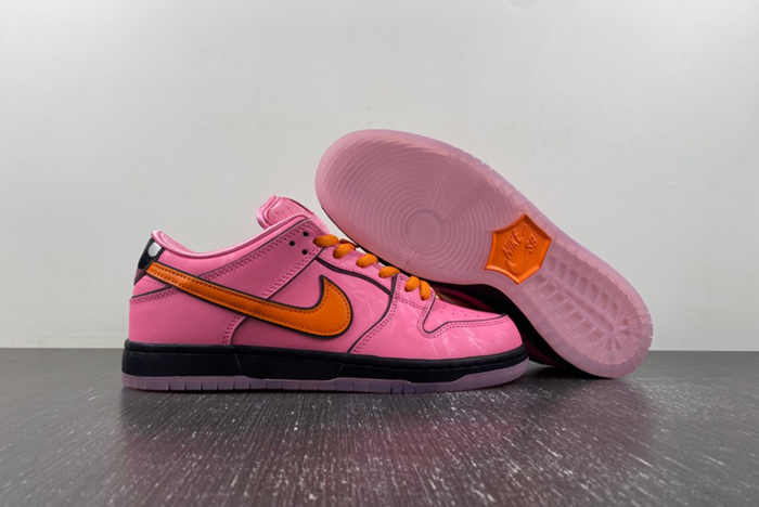 The Powerpuff Girls x Nike SB Dunk Low “Blossom”   FD2631-600