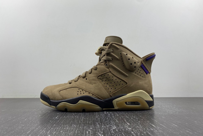 Air Jordan 6 WMNS Gore-Tex “Brown Kelp”  FD1643-300