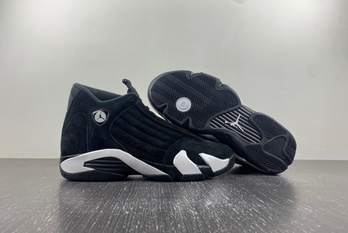 Jordan 14 Retro Black White   487471-016