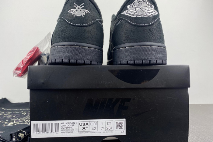 Travis Scott x Air Jordan 1 Low OG  DM7866-001 Low