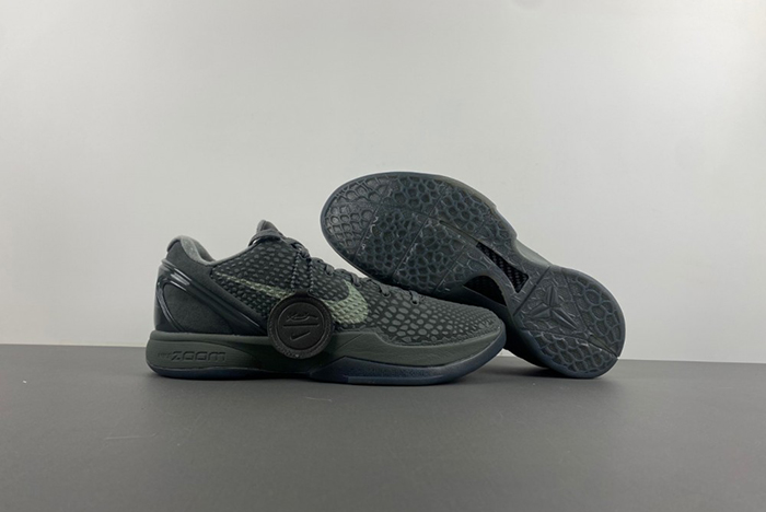 Nike Kobe 6 Black Mamba Collection Fade to Black  869457-007