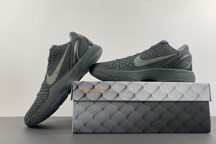 Nike Kobe 6 Black Mamba Collection Fade to Black  869457-007