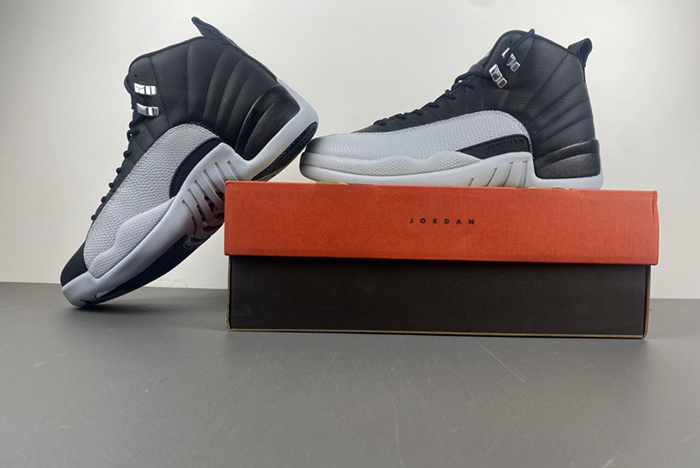 AIR JORDAN 12 “BLACK/WOLF GREY”  CT8013-010